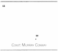 Nothing's come up that would suggest foul play, we just don't know where she is. Const. Murray Conway [anim gif]