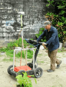 Typical GPR unit in use