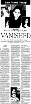 Lisa Marie Young: Vanished