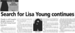 Search for Lisa Young continues